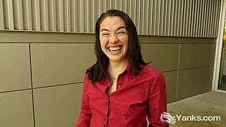 Cute Lilith masturbates in the bathroom