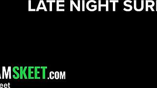 oh stepmom, you're riding that big dildo so good