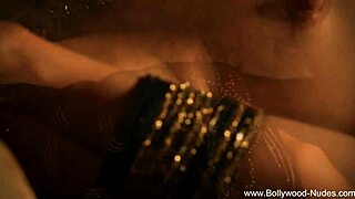 Indian goddess teases with striptease