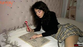 Sex doll Tantaly gets pussy creampie for Christmas