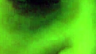 Mature blonde cougar pornstar masturbates using alien inflatable balloon for intense female ejaculation.