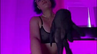 i got fucked by stepson and he cummed on my feet