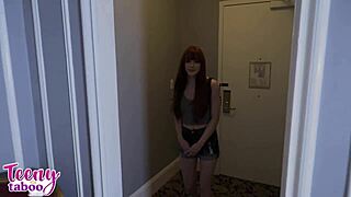 Oh, step-daughter Michelle's pussy takes a massive cum load!