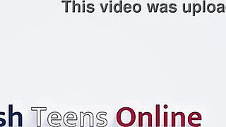 Hot College Student Cums In Sexy Uniform