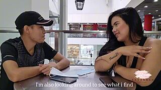 Date With Stranger At Mall Ends In Public Toilet Sex - Savannah Watson