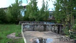 Adorable Czech nympho was seduced in the mall and pounded in pov