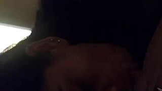 Amateur pays app driver with ass for ride