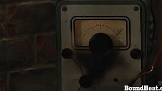 Two Lesbian Slaves In Doggystyle Position Taking Big Strapon!