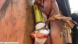 village warrior does something stronger