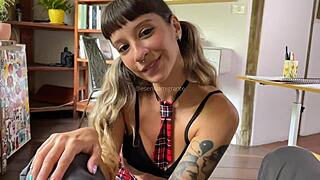 I Seduce My Teacher In The Classroom So That He Fulfills My Deepest Fantasy It Makes Me Very Horny - Spoiler