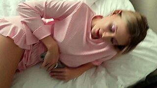 My stepsister stays in my room