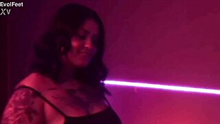 Mistress rotten venus tickles the girls' feet dirty