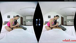 i explore vr with dirty roommates in dorm