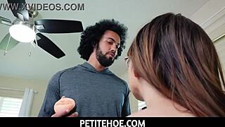 Petitehoe Client James Angel Commands Hot Maid Honey Hayes For Immediate Satisfaction