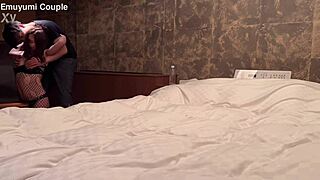 Emu Yumi Delivers Intense Blowjob In Hotel!