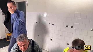 hunt4k slutty worker doesnt mind to fuck her boss in front of her bf