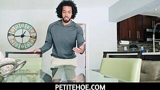 Petitehoe Client James Angel Commands Hot Maid Honey Hayes For Immediate Satisfaction