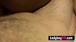 a thai ladyboy teen slut gets hired for an all nighter