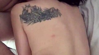 Blowjob from girlfriend in shy amateur setting