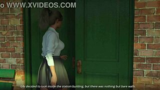 Busty Dirty Blonde University Girl Transforms into Village Slut After Getting Lost