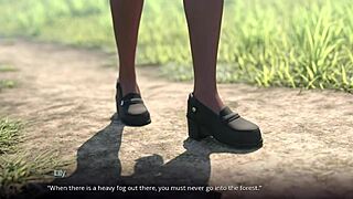 Busty Dirty Blonde University Girl Transforms into Village Slut After Getting Lost