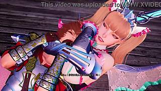 hey alice gives a footjob under the witch