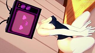 TV WOMAN INTENSELY RIDES COCK IN SWIMSUIT UNCENSORED