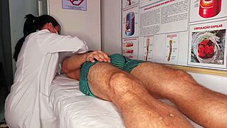 Tive uma ereção na frente da enfermeira