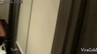 home toilet sex involves blowjob and creampie in wet pussy