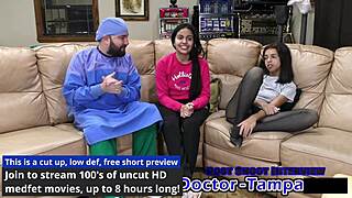 Dr Tampa - Constipated Alix Avery Gets First Ever Enema!