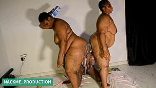 smothered by two mature bbws and i ended up fucking both of them