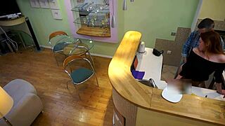 Young redhead bitch fucked by her old step dad - candy red