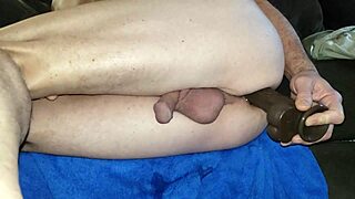 soloboy enjoying non stop anal drainage with perfect rhythm