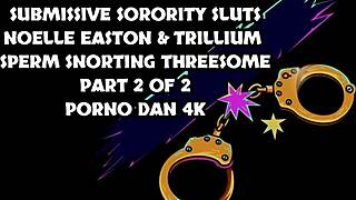 Frat boy pounds trillium hard then makes her squirt on his cock