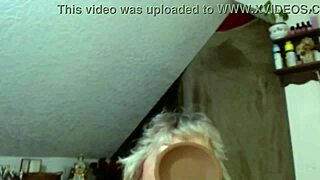 dawnskye1962 roleplays burglar facials with cum on face in update 126