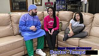 Dr Tampa - Constipated Alix Avery Gets First Ever Enema!
