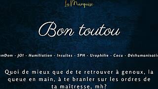 bon toutou - french audio porn joi femdom