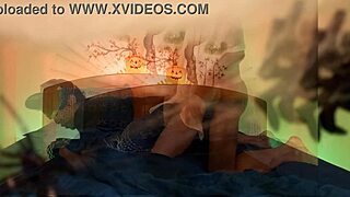 Halloween with Jon Arteen 18+ Ghost Boy Fucks Bareback Emo Femboy Until Orgasm Moaning