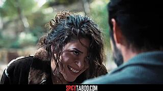 Cheating Husband Fucks Homeless Babe Roughly