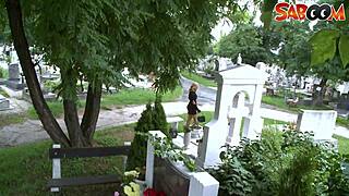 Hot widow gets anal assfucked with blowjob and deepthroat