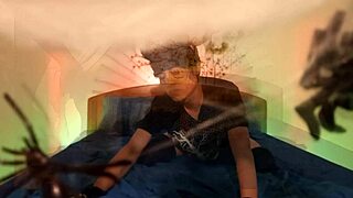 Halloween with Jon Arteen 18+ Ghost Boy Fucks Bareback Emo Femboy Until Orgasm Moaning