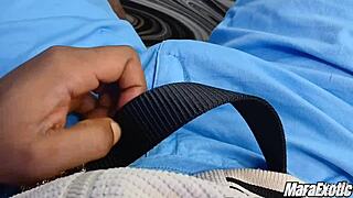 Hot stepmom slurps big cock sloppily before swallowing cum