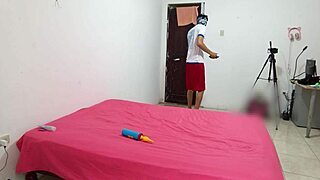 My stepsister invited a beautiful indian woman to record an erotic dance in lingerie, i felt so excited my penis didnt erect!