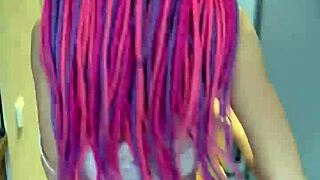 Cute Teen Huge Squirt After Cumshot And Eating Sperm In Shower