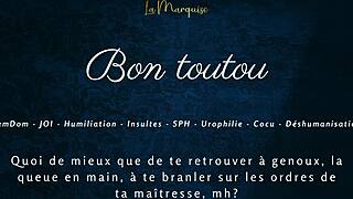 bon toutou - french audio porn joi femdom
