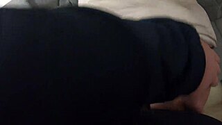 Ripped Pantyhose Doggy & Double Cum On Coats- Preview