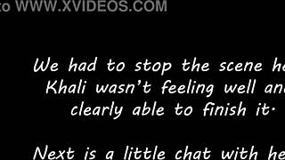 khali noire quits after too much anal with bbc 3on1 😩