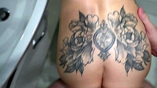 Fucked Best Friend's Girlfriend Hard Anal in Bathroom Big Ass 4K