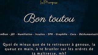 bon toutou - french audio porn joi femdom