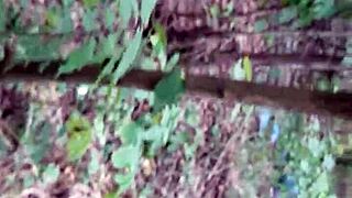 Secret Lesbian Fuck in the Woods